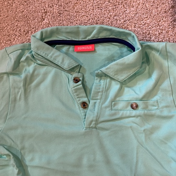 Sunuva set of two UPF polo shirts, size 7 - Picture 2 of 9